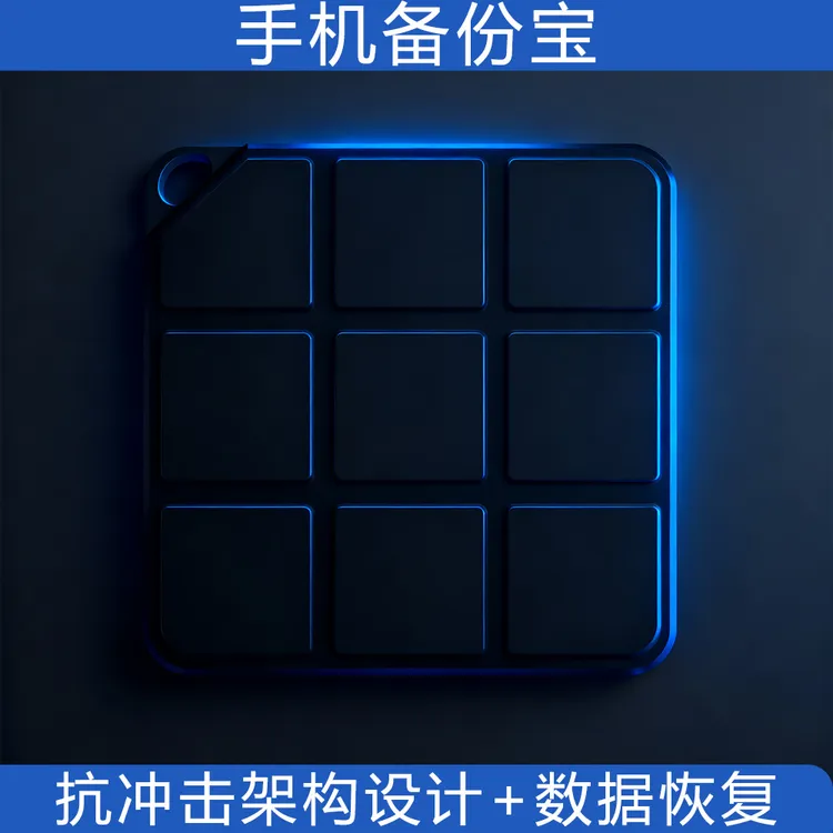 手机备份宝移动磁吸硬盘手机电脑一键备份照片视频平板高速