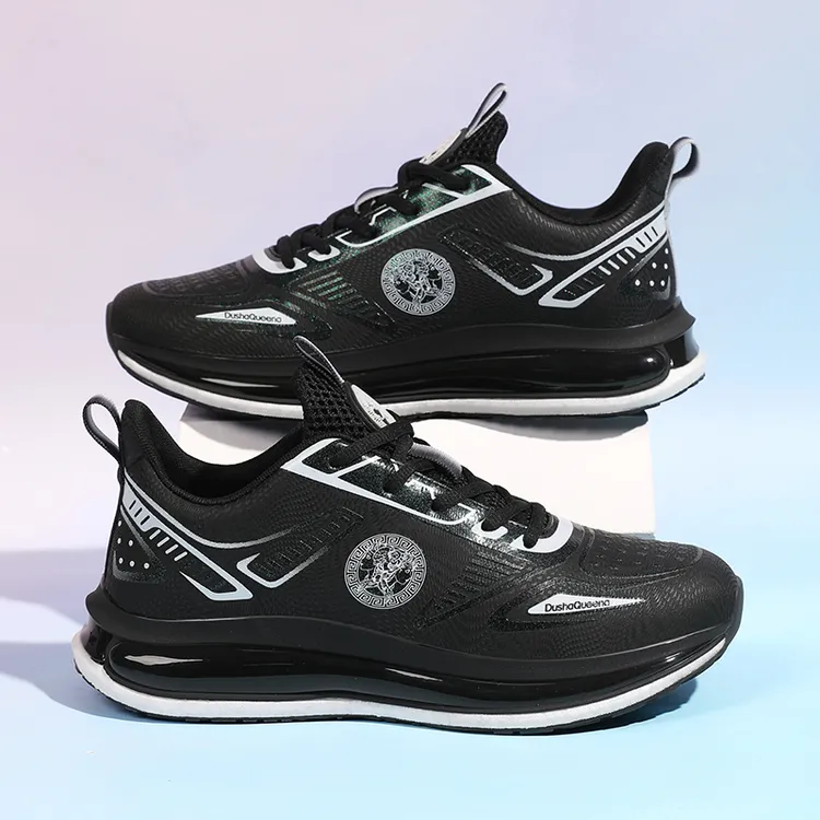 杜莎琨娜减震网面鞋系带轻便跑步跑鞋运动休闲鞋休闲圆头运动鞋商品图