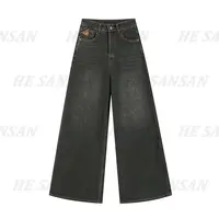 【SANSAN】高腰气质百搭休闲时尚牛仔裤DY-3969