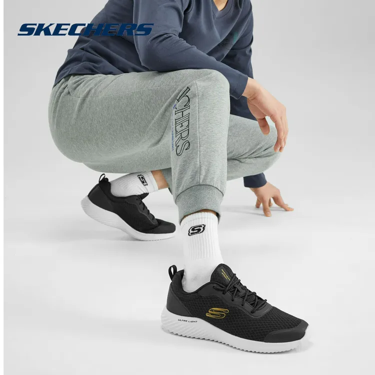 【流光风】斯凯奇男鞋训练跑步鞋运动鞋轻便缓震慢跑鞋运动鞋232005