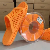 【余兄弟】TPU85A活力橙色 橘色 3D打印耗材批发1kG