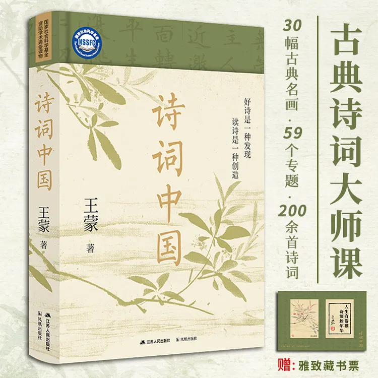 诗词中国古典诗词大师课59个专题30幅古典名画200余首诗词