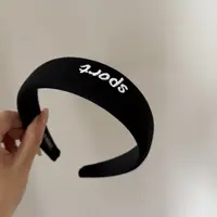 韩系运动字母发箍