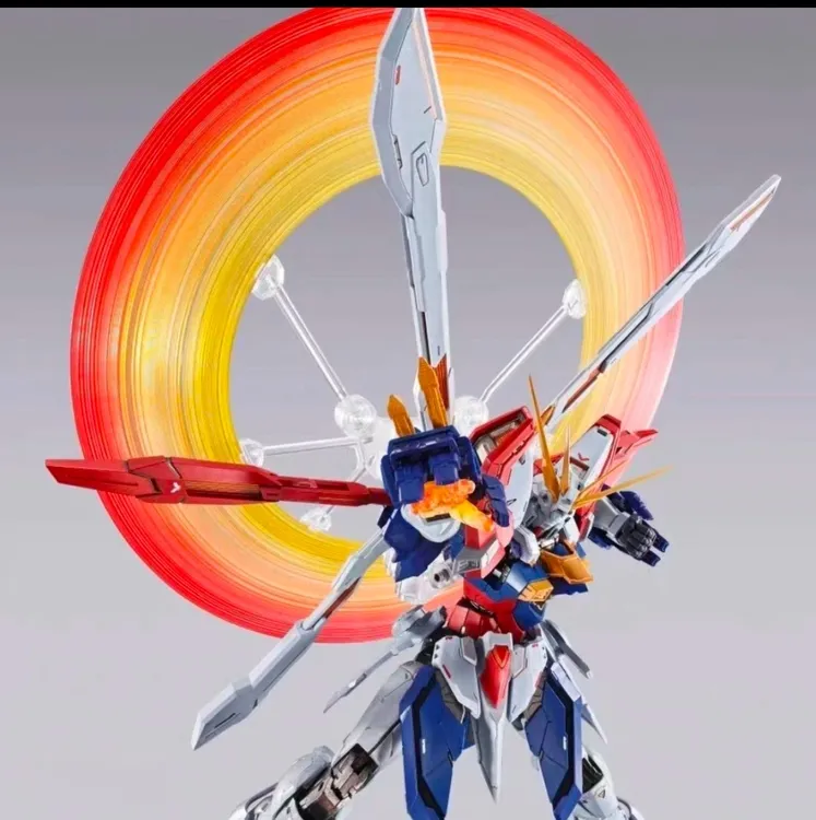 【现货包邮】正品  MB 神高达 & 神高达二式 机动武斗 合金可动成品