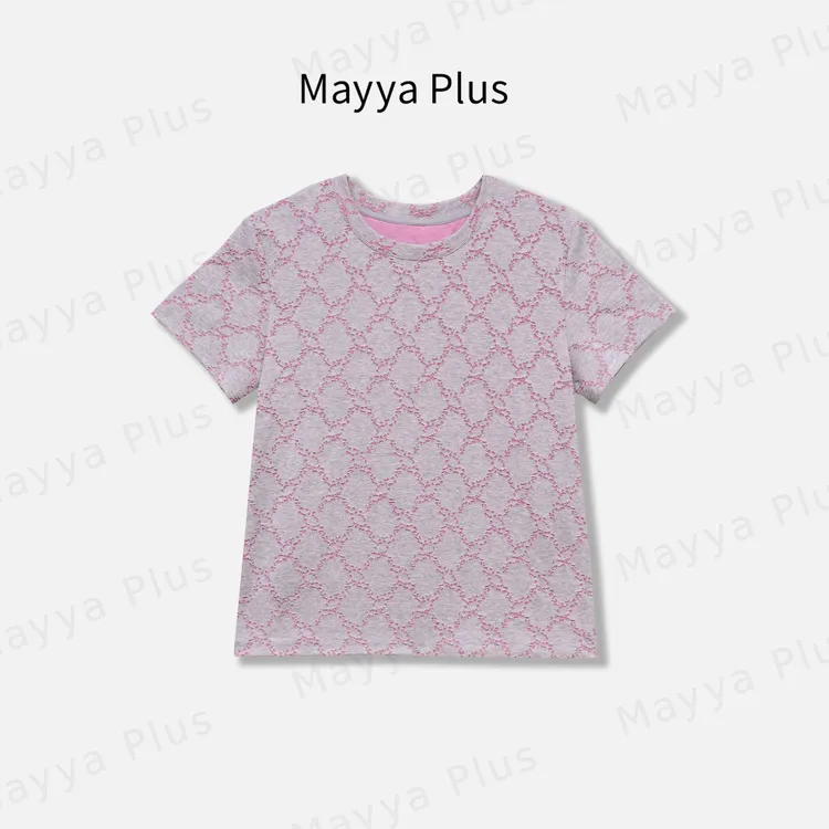 【南法周末】MayyaPlus麦芽定制设计感圆领短袖T恤减龄上衣32526288
