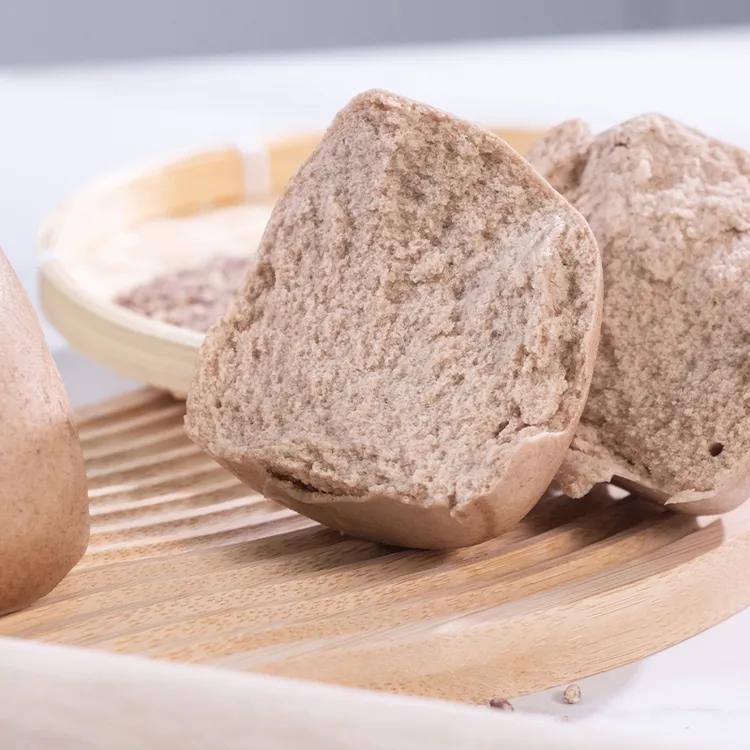 黑麦老面馒头农家手工馒头发酵劲道