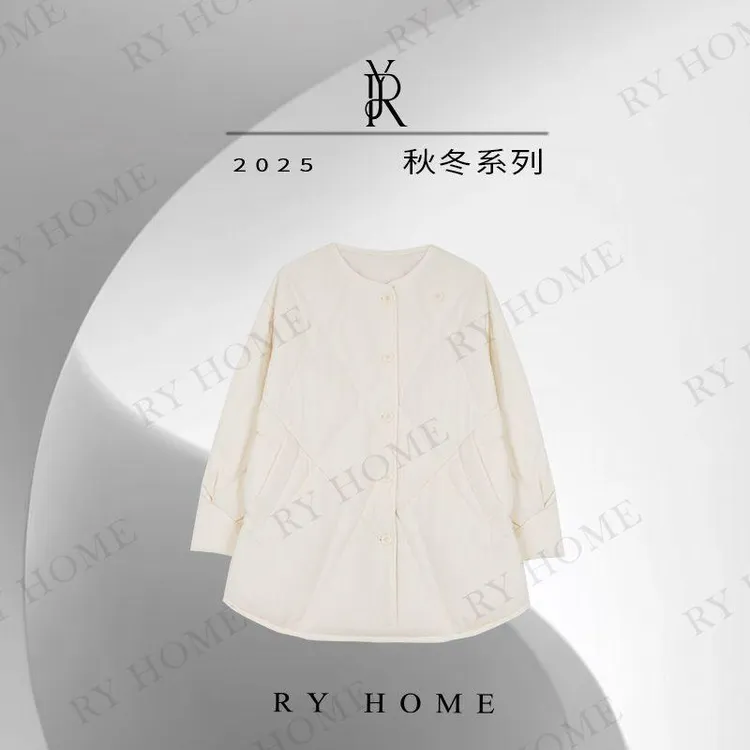 【容雨RYHOME】90白鹅绒时尚澳毛云朵感鹅绒服254YF1441