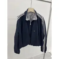 欧洲站2025春季新款立领拼接蕾丝短款小个子设计感冲锋衣休闲外套