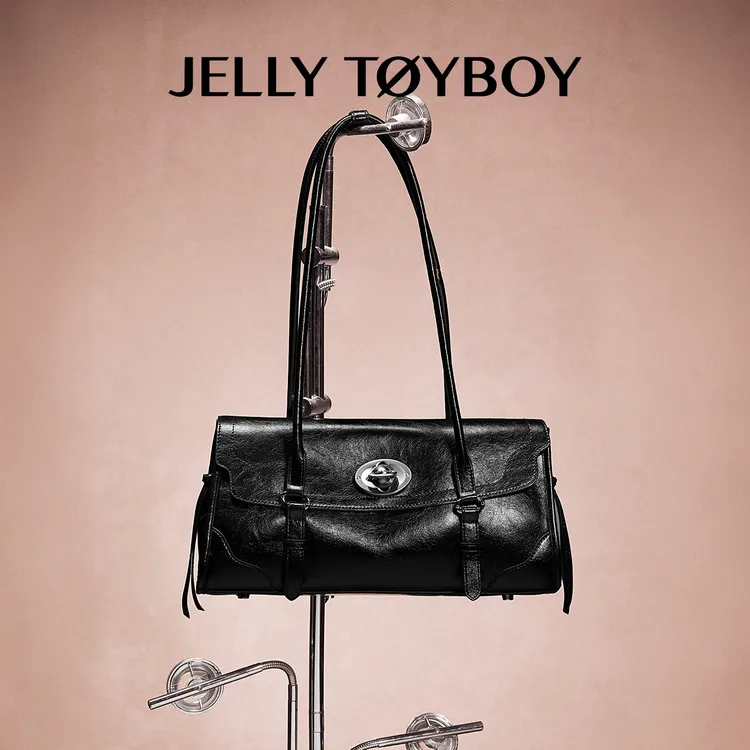 【新品】jtb包包无界法棍包.2025新款百搭包包女单肩包大容量腋下包