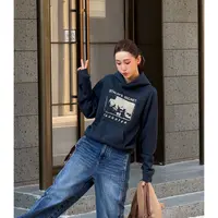 PH 《夜幕》ERD忧郁的富二代美式百搭羊毛vintage连帽卫衣PH6232