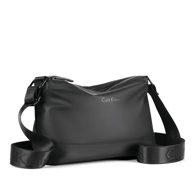 新款时尚男士包包斜挎包韩版百搭单肩男大容量斜挎包骑行防水皮膜