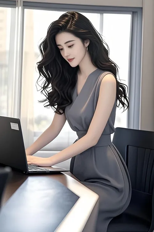 SS827上流社会无袖灰色连衣裙夏季新款女装高级感v领气质裙