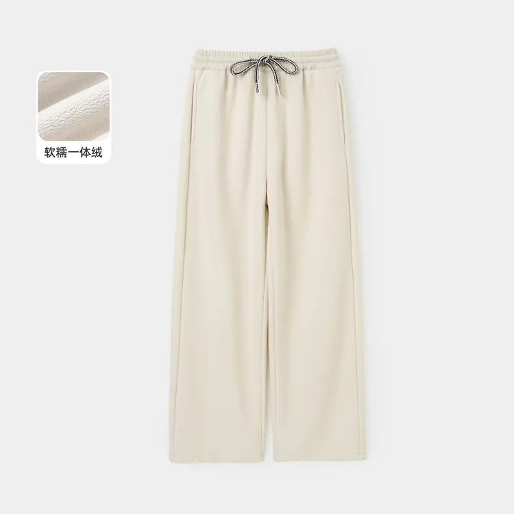 女童2025秋冬装新款长裤爆款儿童一体绒时尚中大童休闲裤DTD3031