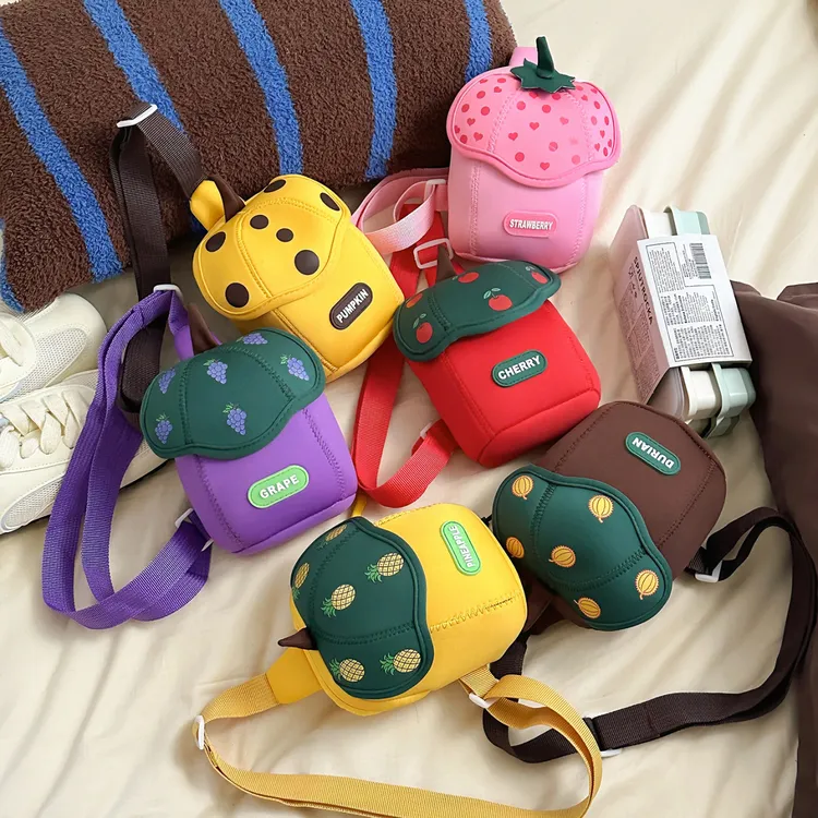 儿童斜挎包2025新款男女童包包可爱卡通胸包小女孩单肩外出零钱包