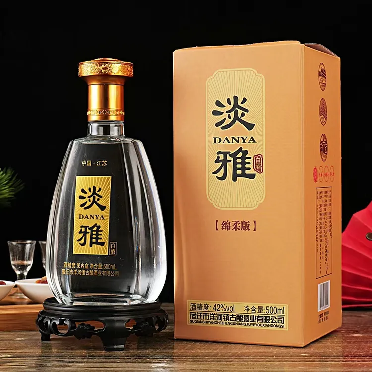 开小灶淡雅浓香型42度52度白酒500ml*6瓶礼盒配礼品袋粮食酒42度