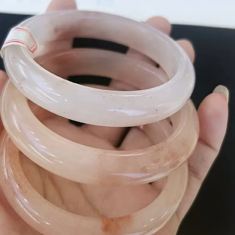 非金属大理石手链 民族风桃花酿甜美精美首饰欧若精灵风冰透