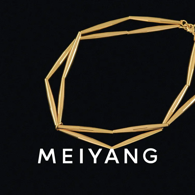 铜合金项链 美洋MEIYANG 竹节项链