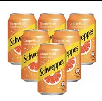 【6瓶】港版进口玉泉西柚碳酸饮料汽水330ml