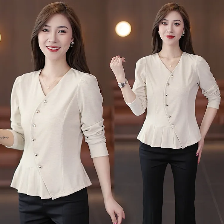 韩版休闲衬衫女2025春季新款气质减龄小个子百搭显瘦外套