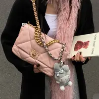 99新 Chanel/香奈儿 多多奢品/香奈儿小号19bag包/98新包展