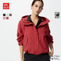 优衣库女装休闲连帽短外套481600