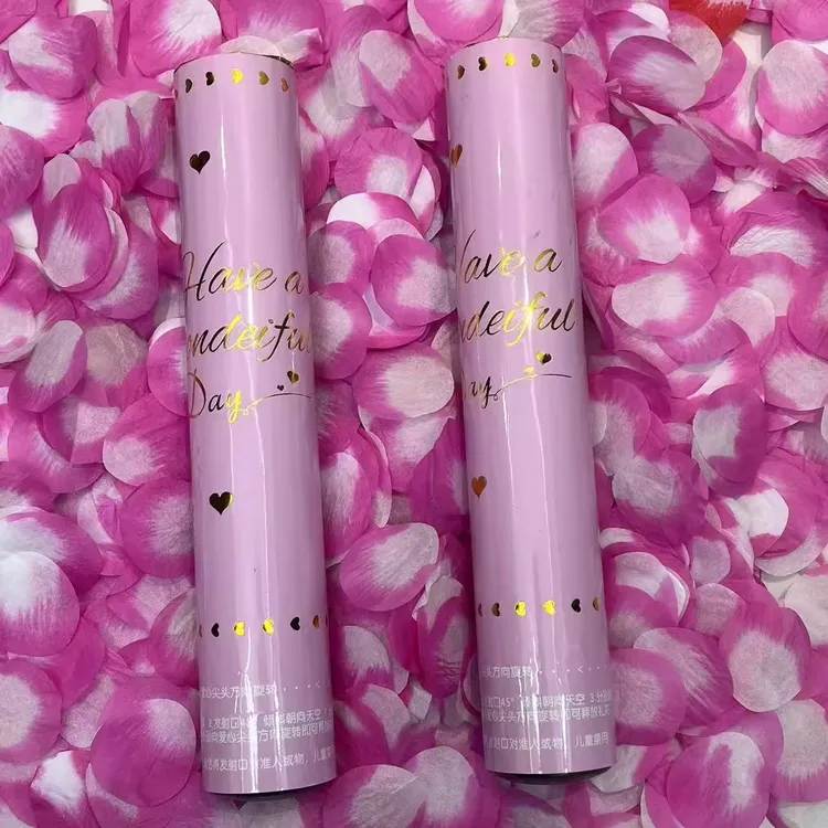 直播间气氛小礼花主播手持礼花筒婚礼生日结婚求婚小礼炮氛围道具