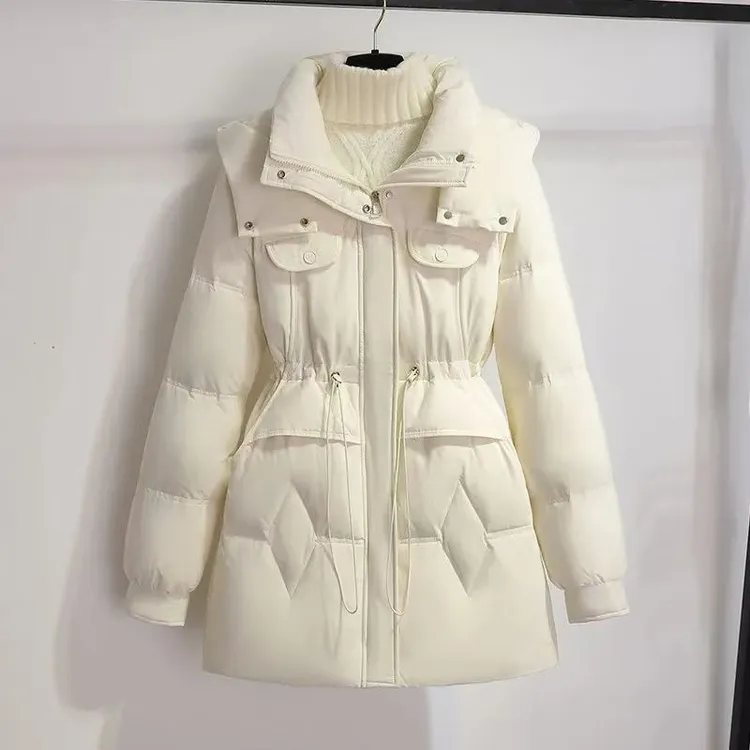 服2025冬季新款收腰显瘦韩版棉衣女士棉袄宽松洋气百搭冬装