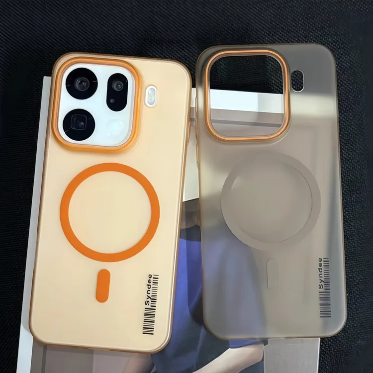 适用OPPOFindX9新款FindX8磁吸超薄透明FindX7Ultra磨砂个性外壳