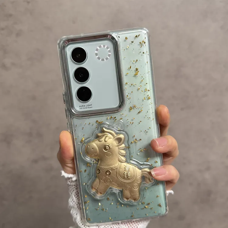 适用于vivos16手机壳s16pro透明V2244A新年款V2245A马年镜头不包