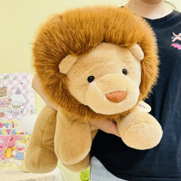 可爱仿真小狮子王毛绒公仔玩具布娃娃睡觉抱睡陪伴玩偶生日礼物