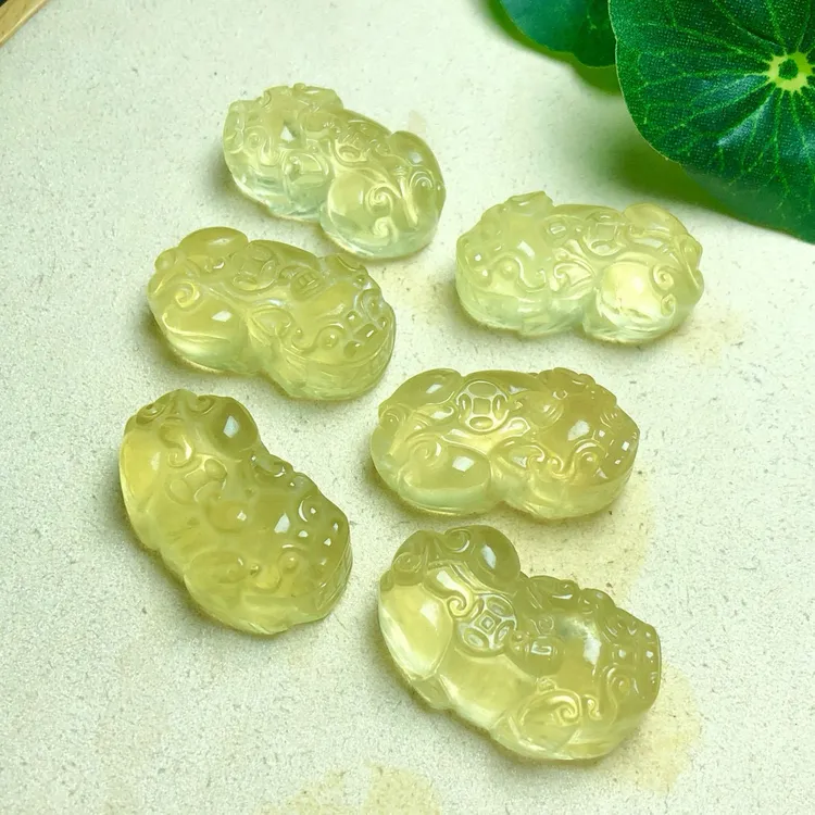 天然黄水晶貔貅手链手串配饰饰品礼物中国风时尚百搭礼物水晶饰品