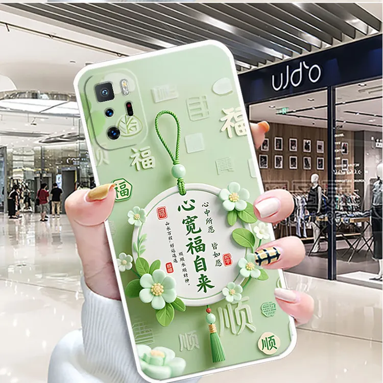 适用红米Note10pro手机壳M2104K10AC全包边中国风男女新款防摔潮