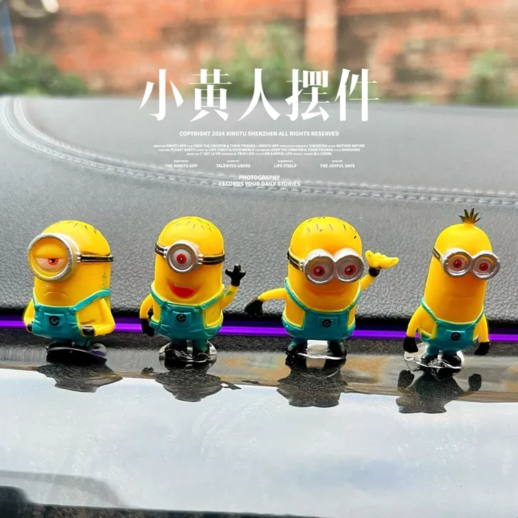 正版现货散货多美TOMY收藏扭蛋卑鄙日本神偷奶爸黄人摆件