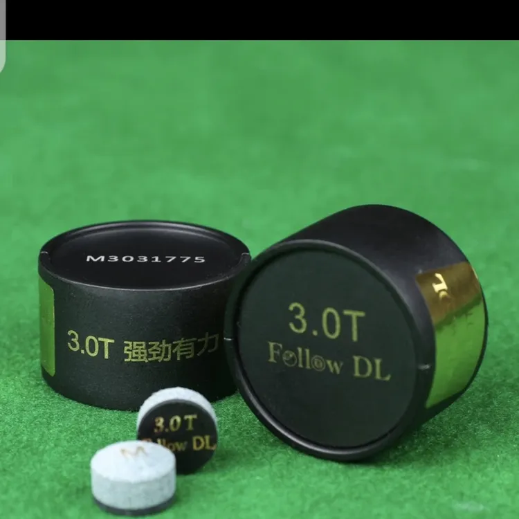 小头杆皮头适用于中式黑八斯洛克台球