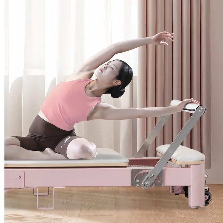 普拉提折叠床家用瑜伽馆私教多功能普拉提五件套铝合金折叠核心床