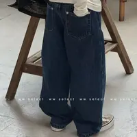 WW｜亲子｜深蓝｜牛仔裤  B002