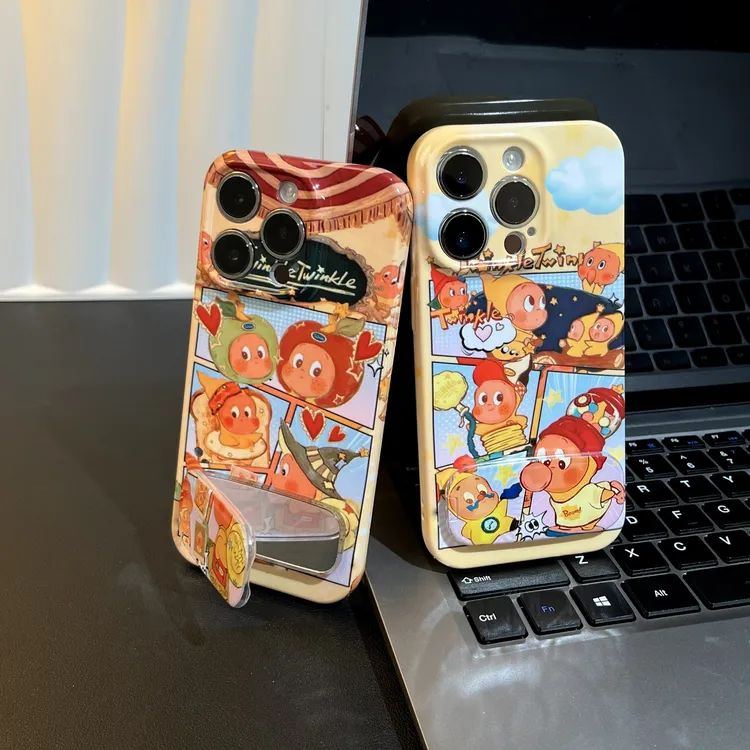 雅天立卡通星星人插画适用iPhone16苹果手机壳华为vivo小米15oppo