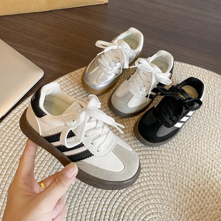 儿童童鞋女童男童春秋运动鞋板鞋百搭透气软底秋季儿童板鞋低帮20