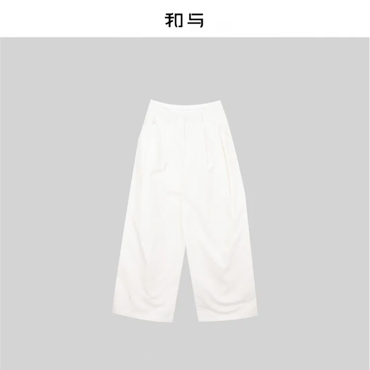 和与｜经典长期主义显瘦阔腿裤H53YUA10103