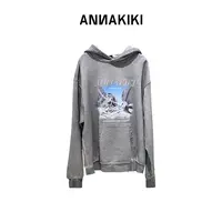 张千万 x ANNAKIKI年度限時破价！// 倾斜渐变印花卫衣