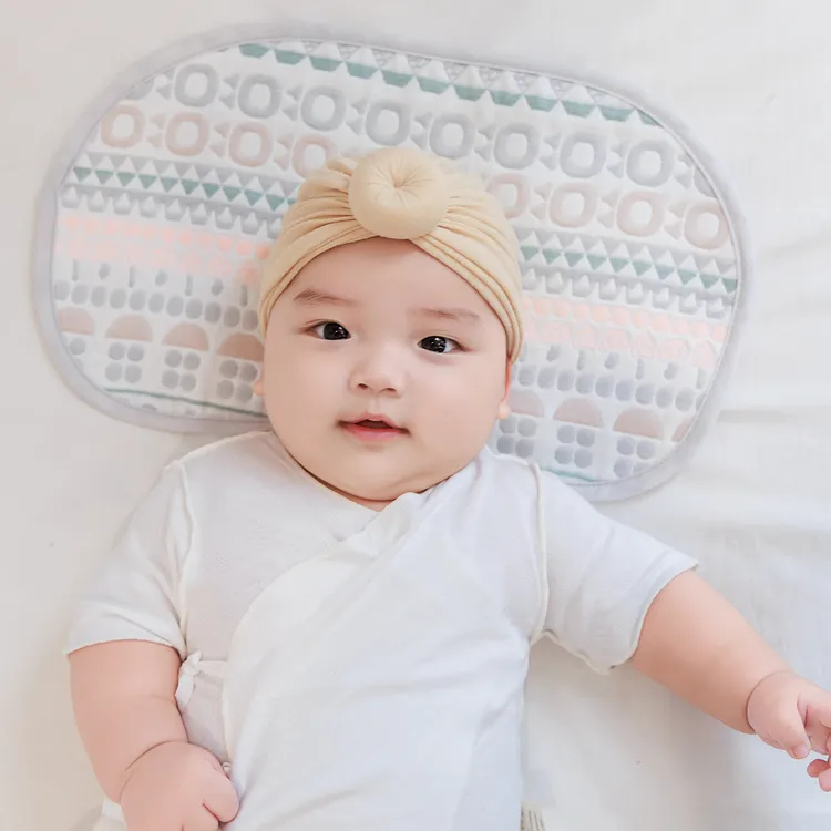 雅赞【云片枕】六层棉纱吸湿排汗透气枕巾棉枕枕头婴幼儿新生儿吸汗