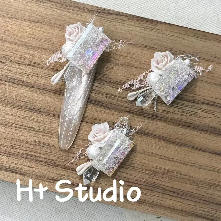 【H+】仙仙繁花系列云锦冰花钻球美拉德钻球