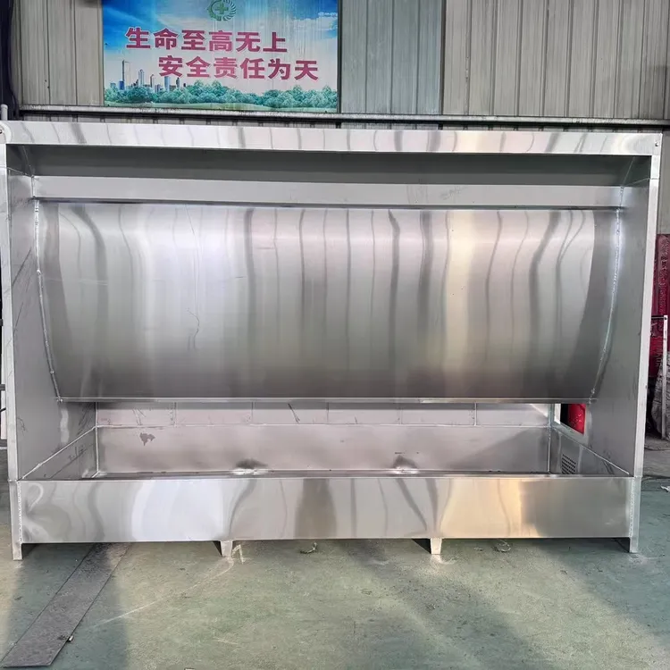 水帘喷漆柜喷漆台轮毂喷漆喷箱环保型水循环过滤