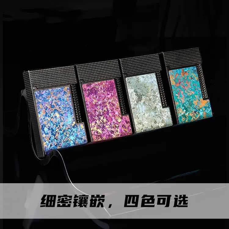 TSHOMX【暗夜冰晶】商务男士高档复古朗声纯铜打火机男生的生日礼物