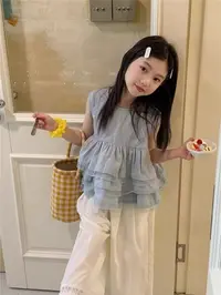 夏季（多层蕾丝边）背心