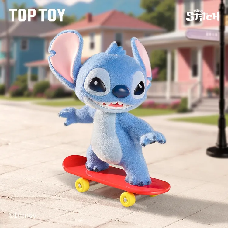 【TOPTOY】迪士尼"Hello，史迪奇"手办史迪仔盲盒正版摆件网红公仔