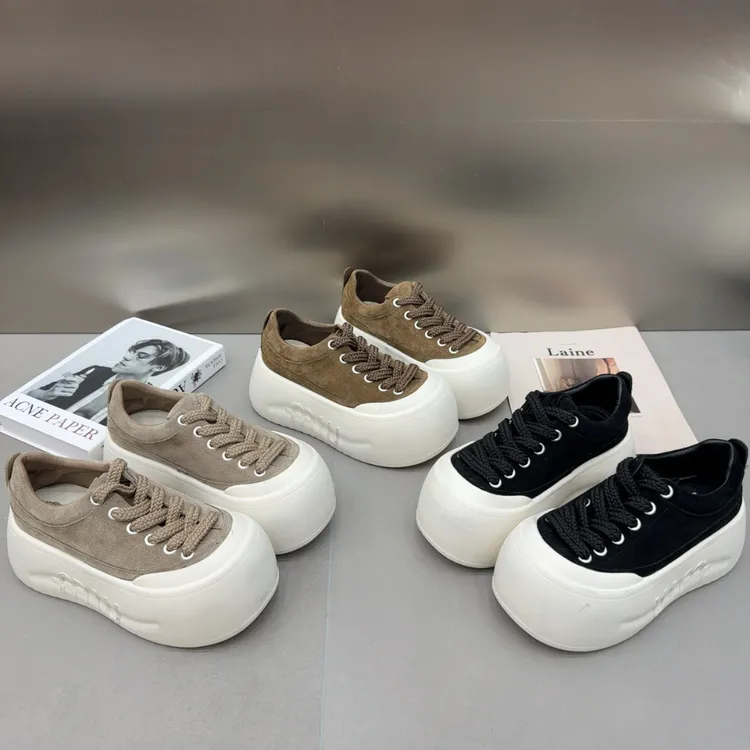 2025四季新款厚底增高百搭减龄舒适潮流高级感网红大气减龄休闲鞋