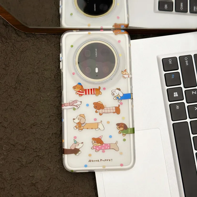 适用华为mate70pro+手机壳mate70/60pro多只腊肠狗卡通16promax