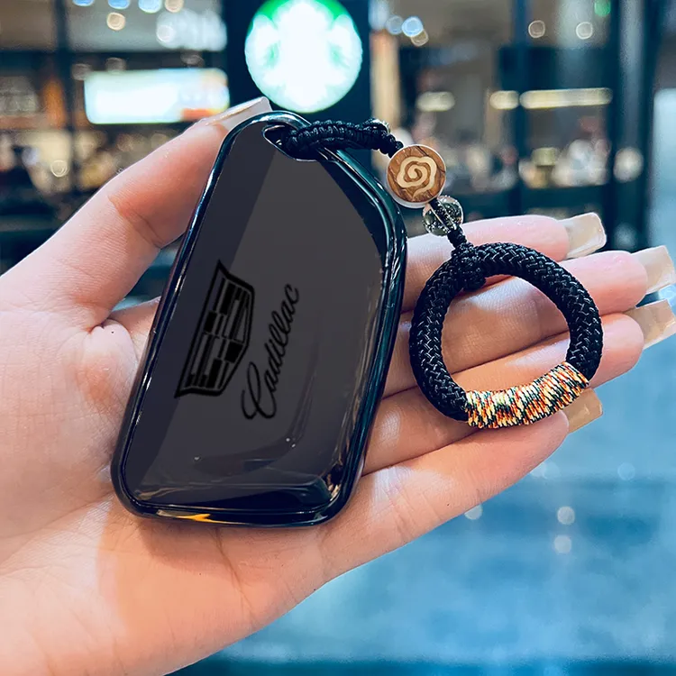 纳亚克凯迪拉克钥匙套ct4 ct5 ct6 xt5  xt6壳xts扣atsl车钥匙包
