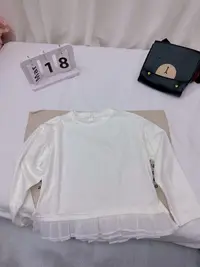 白拼纱简单百搭打底